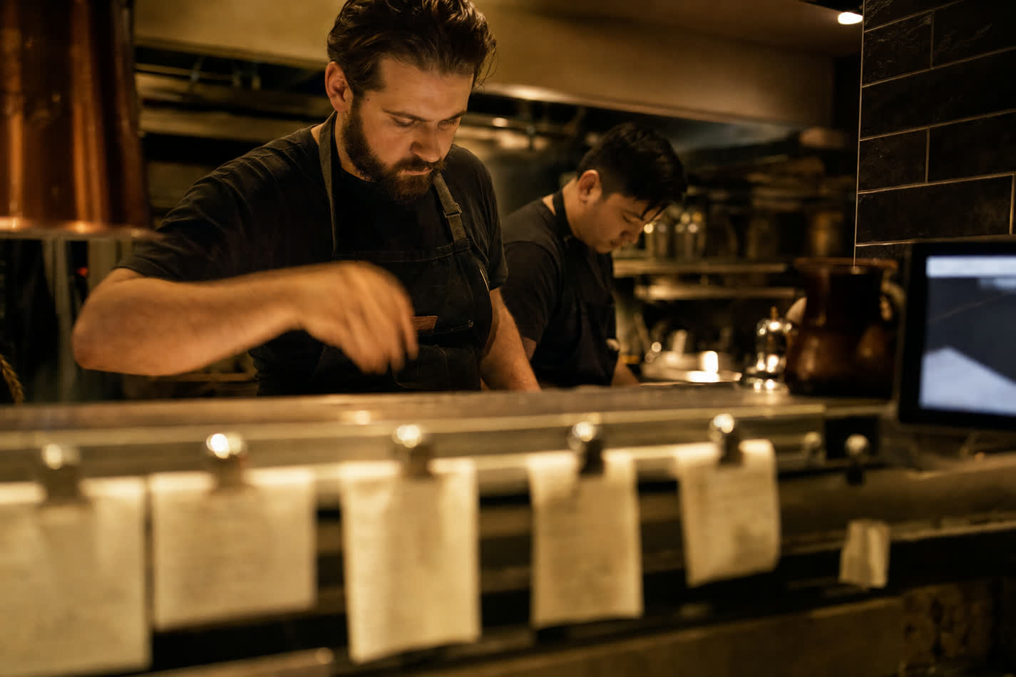 La passe d'une cuisine du Groupe RYU